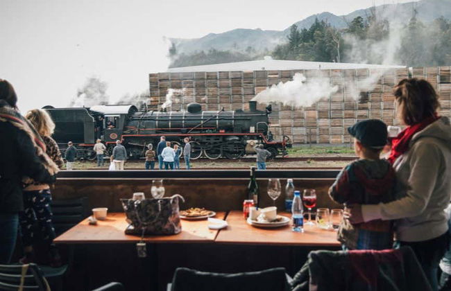 Locomotiva a vapor ao Mercado Ferroviário de Elgin - Foto 7