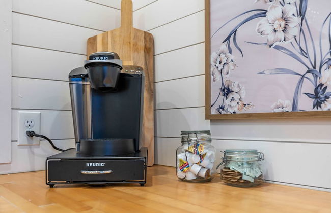 Pecan Grove Container Tiny Home Country Setting 12 min to Baylor Magnolia - Foto 26