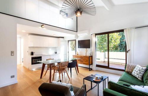 #11 Alex suite terrace parking AC 2 BDR 5mins to sea - Foto 10