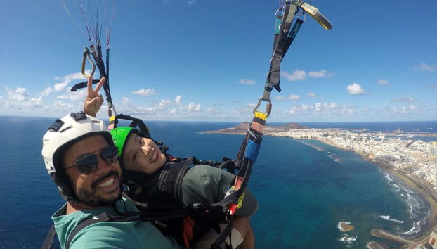 Sobrevoando Las Palmas