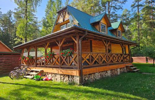 Ferienhaus "BASTEK1" am See mit Kamin & WLAN - Domek Letniskowy BASTEK - Photo 1