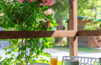 Roulotte insolite terrasse nature 1 - Foto 15