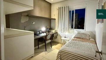 Apartamento completo com 3 SUÍTES - Piscina, Academia, Varanda Gourmet com uma vista privilegiada - Hospedagem à altura da COP30 - Foto 3