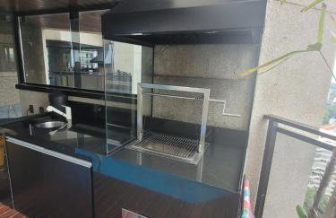 Morumbi, Apartamento Pub, SPA com hidromassagem, PISCINA Aquecida PRIVATIVA, LAREIRA, tudo que você precisa para descansar, trabalhar ou realizar aquela comemoração! Com total conforto e PRIVACIDADE! O Apt Nota 10 de SP! - Foto 64