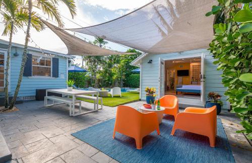 Blue Water Bungalow - Chic Palm Beach Vibes - Foto 32
