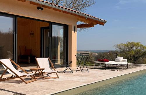 Logement entier de charme, gite équestre GERS Flamarens - Foto 14