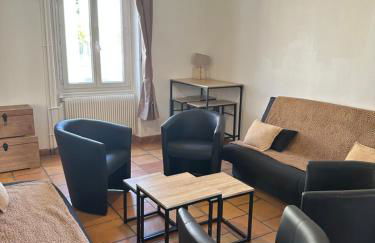 Maison familiale, 13 lits, 3 SDB, parking gratuit, jardin, terrasse - Foto 25