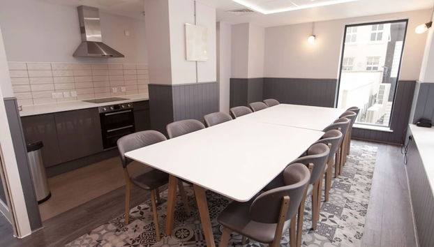 Zona de estar del vestíbulo