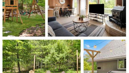 Mountain cabin tub & fireplace near Bryce Resort - Foto 1, Garden view