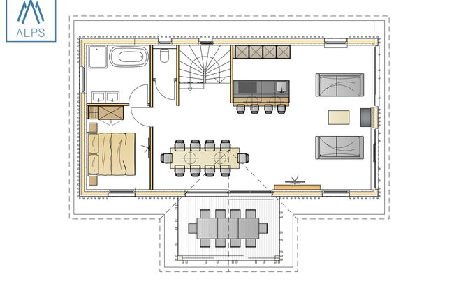 Premium mit 5 Schlafzimmern, Sauna &Pool - Foto 10
