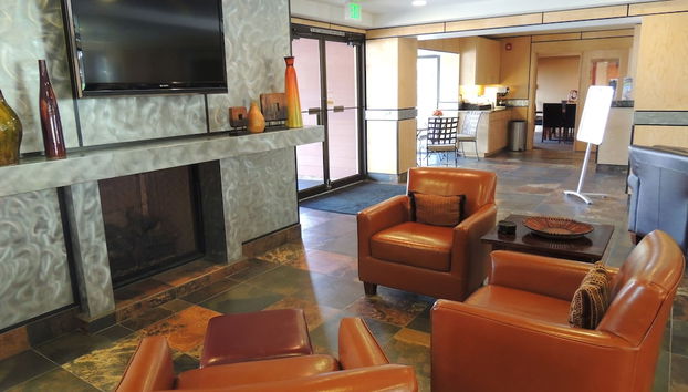 Sala de estar do lobby