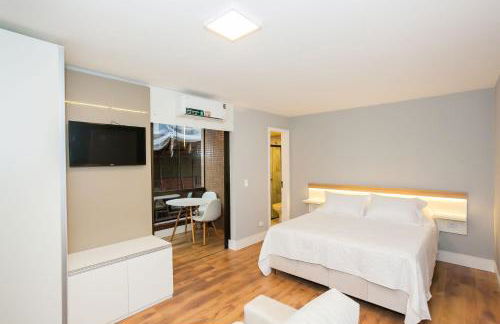 Flat-Apto Alto da XV-Centro Piscina e Academia - Foto 13