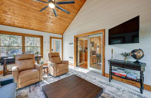 Deck, Fire Pit and Game Room! Wooded Cashiers Escape - Foto 14