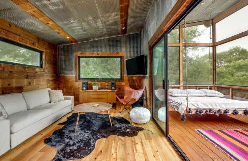 Artisan Cabin with Beautiful Decor and a Classic Fire Pit near Austin, Texas - Foto 18