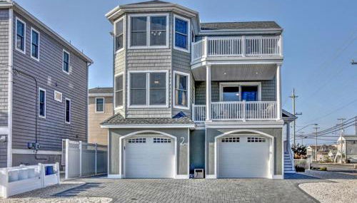 Oceanside Single Family Brant Beach Beach Badges Rooftop Deck Wifi Private Yard Washer & Dryer - Foto 4