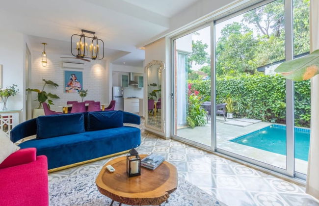 2bhk w Pvt Pool 10 Mins From Beach Villa Venus - Foto 1