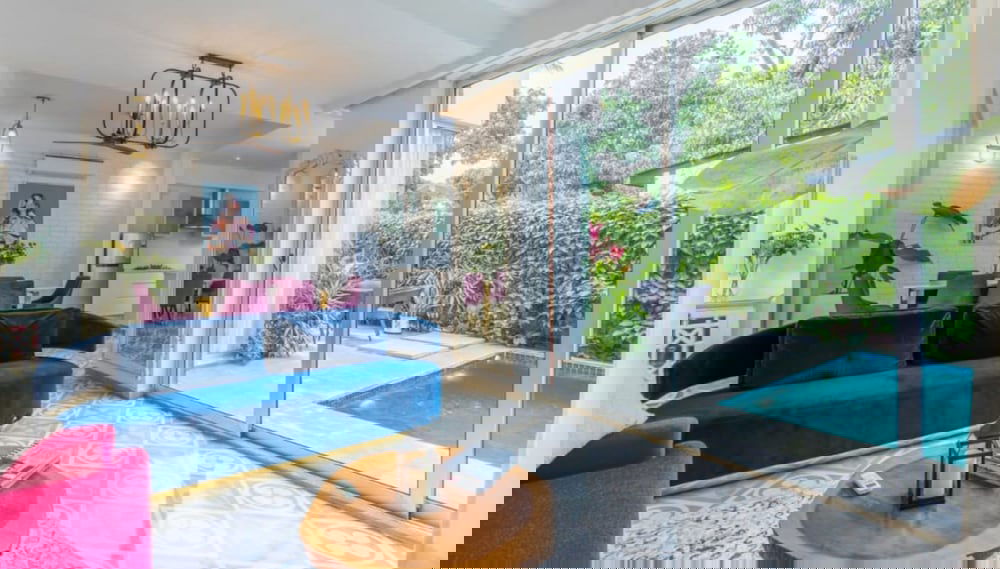 2bhk w Pvt Pool 10 Mins From Beach Villa Venus - Foto 1, Quarto