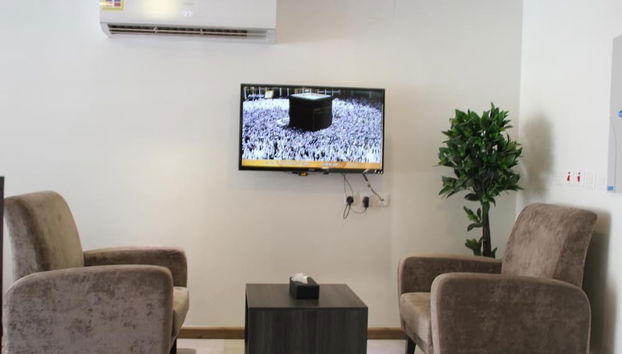 Coin salon dans le hall