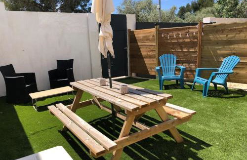 La Maisonnette T2 charmant jardin parking La Cadière d'Azur 1 à 4 personnes - Foto 11