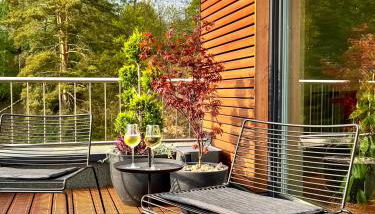 Modernes Ferienhaus mit Kamin und Sauna am Altdorfer See, Hunde sind herzlich Willkommen - Foto 2