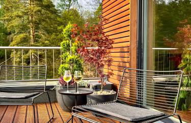 Modernes Ferienhaus mit Kamin und Sauna am Altdorfer See, Hunde sind herzlich Willkommen - Foto 2