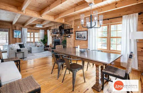 Wonderful Log Cabin near private beach and lake access - Foto 4