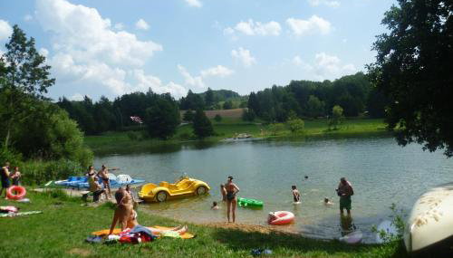 Dom z widokiem na jezioro i domek nad jeziorem - Foto 3