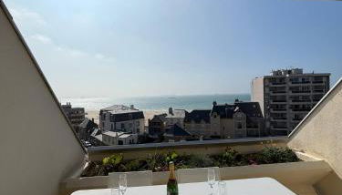 Duplex vue mer à Rochebonne Plage Parking - Foto 4