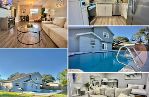 Luxury 4BR Getaway with Heated Pool & Cozy Vibes! - Foto 1