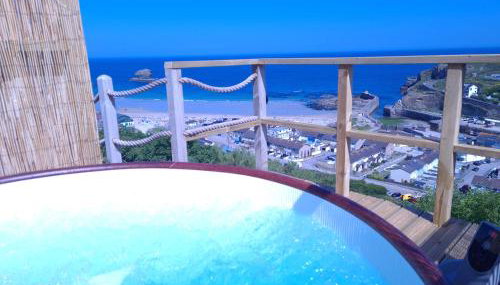 Sea views, Cornwall, Portreath, hot tub, sauna - Foto 2