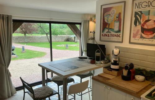 La Fontaine du Perche - Home Cinéma, Sauna, SPA, piscine intérieure chauffée jusqu'à fin novembre - Foto 10