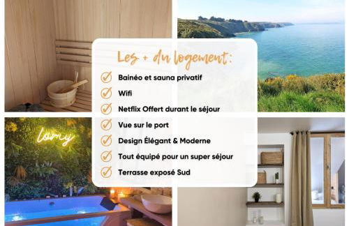 Duplex Lomy vue sur le port avec Sauna-balneo-5mn plage - Foto 22