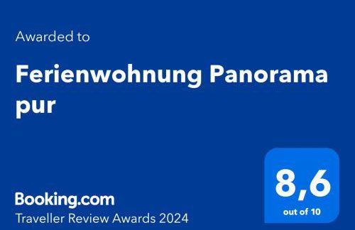 Ferienwohnung Panorama pur - Gemütlich, ruhige Lage mit Loggia und Panoramablick - Photo 19