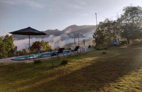 CHÁCARA DOMINGOS MARTINS - SANTO GRAAL - Montanhas, Corredeiras, Piscina, Natureza e Paz - Foto 42