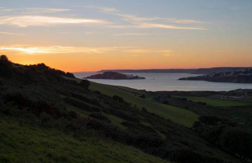 Badgers Den, a beautiful log cabin in a secluded valley close to the beach - Foto 16