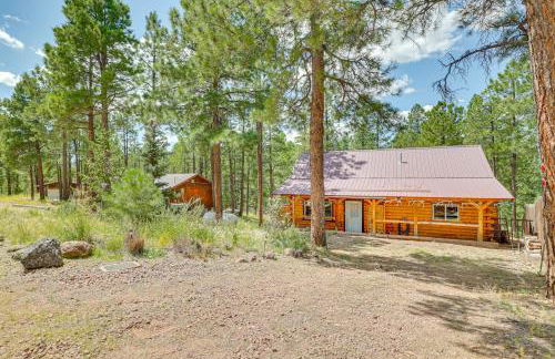 Alpine Cabin with Deck 3 Mi to Luna Lake! - Foto 26