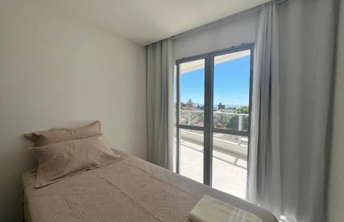 Apartamento NOvo na Praia do Morro Temporada Wi-Fi, Vista Mar, garagem, varanda grande - Foto 12