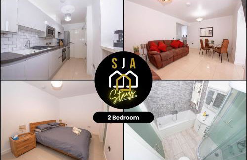 Affleck Stay 1 - SJA Stays - Modern 2 Bed Apartment - With Parking - Foto 1