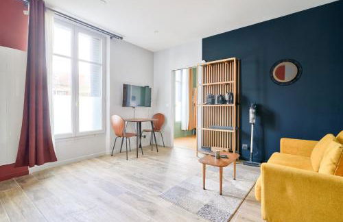 Lovely 1BR flat with direct access to subway, tram, and RER - Foto 3