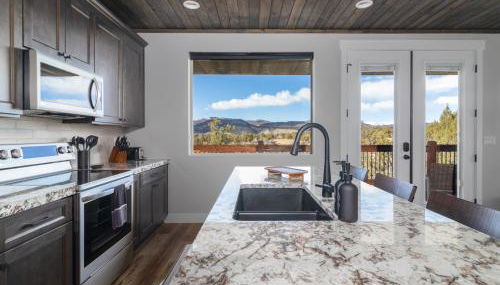 Deer Ridge Casita: Private Retreat Hot Tub & Views - Foto 3, stove, minibar