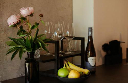 Loft-Apartment - Bestlage am Kurpark mit Terrasse - kostenloses Parken - Küche - Netflix - Waschmaschine - Foto 34