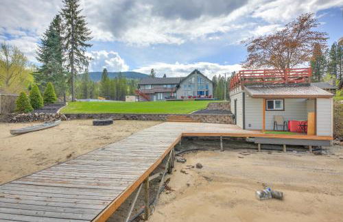 Beachfront Sagle Retreat with Boat Dock and Lift - Foto 35