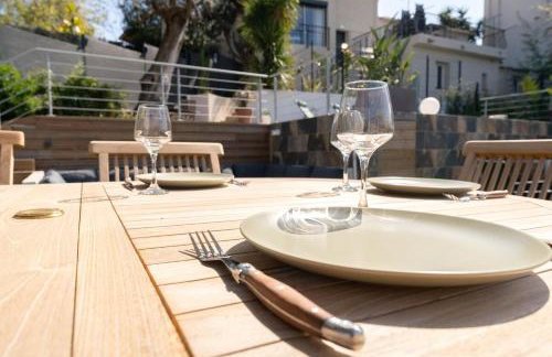 Magnifique appartement avec piscine et jardin - Foto 46