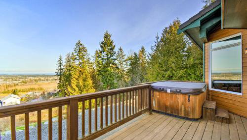 Stunning Sequim Hideaway with Hot Tub and Views - Foto 3