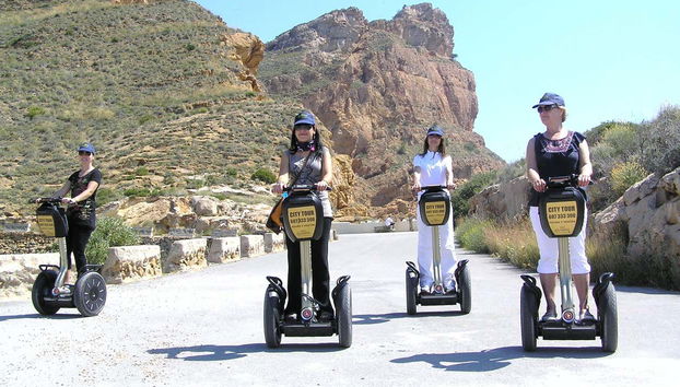 Sfrecciando a bordo dei segway