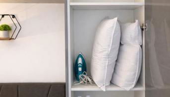 Modern Studio Near NEC & BHX Free Parking - Foto 2, towels, wardrobe, heating