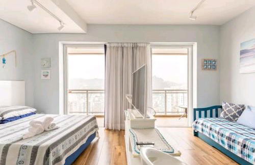 Unlimited Ocean Front - Frente à Praia Vista Mar Hidromassagem 2 Piscinas Climatizadas 2 Saunas Seca e Úmida Wi-Fi 350MB - Photo 5