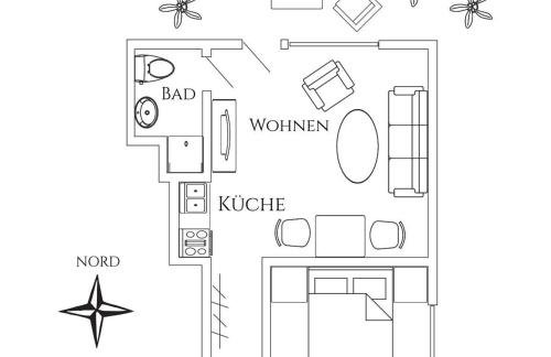 Antares Spiekerooger Gästehaus-Sonnengartenterrasse Nord - Wohnung 1 - Foto 15