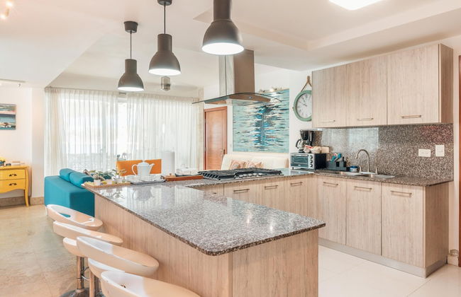 Apt w Beach Front Beach Access at Nueva Romana - Foto 41