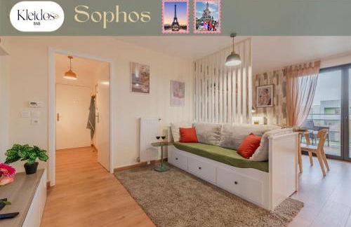 Sophos by Kleidos, Disney 15 min, 1 Lit King Size, appartement pour 6P avec parking - Foto 2